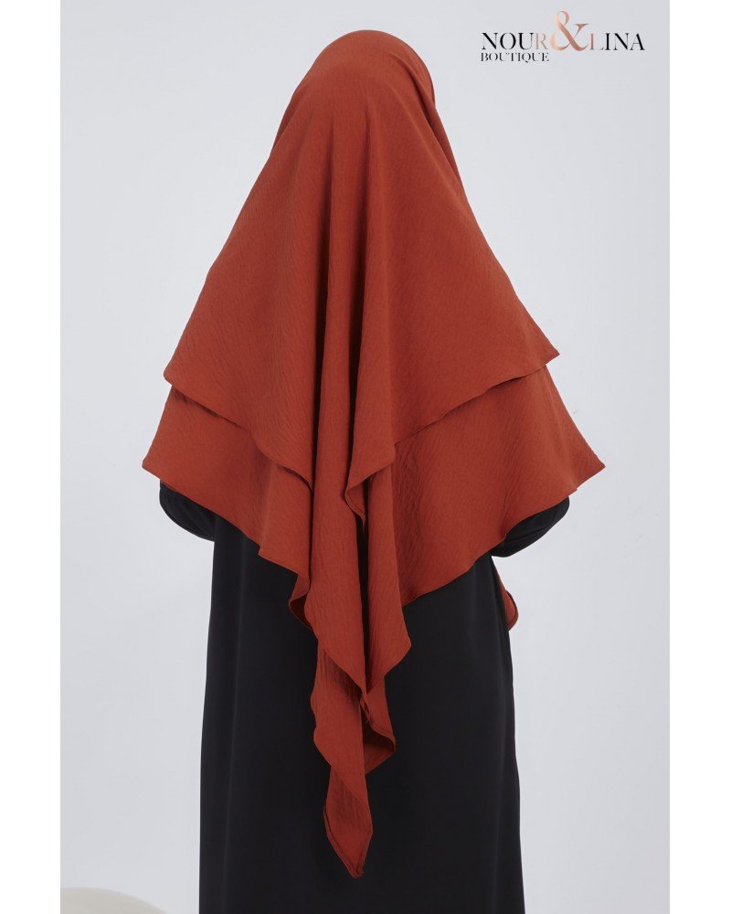 Khimar jazz-brique