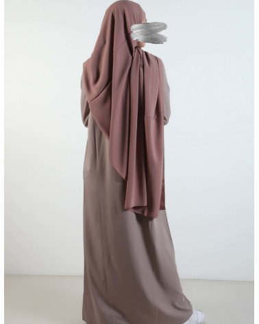 hijab soie de Médine-Rose...