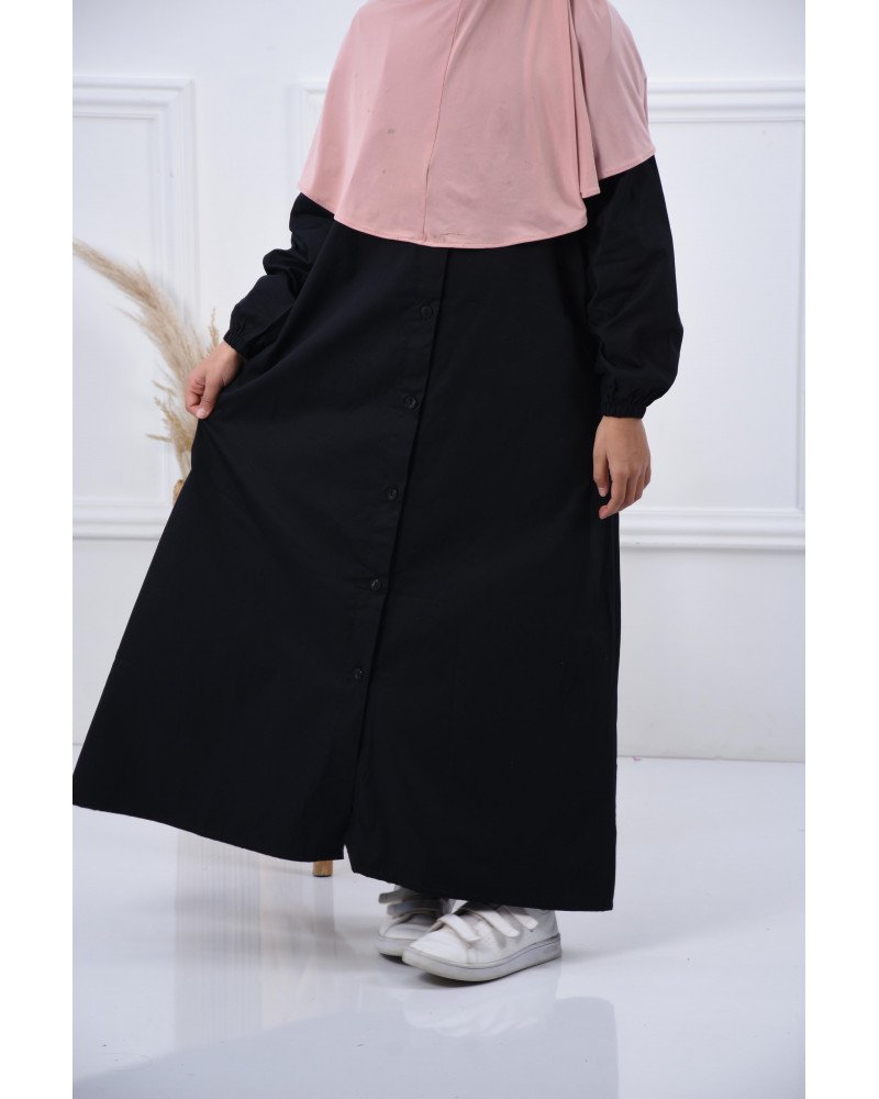 abaya-chemise-Noir