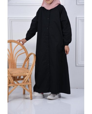abaya-chemise-Noir