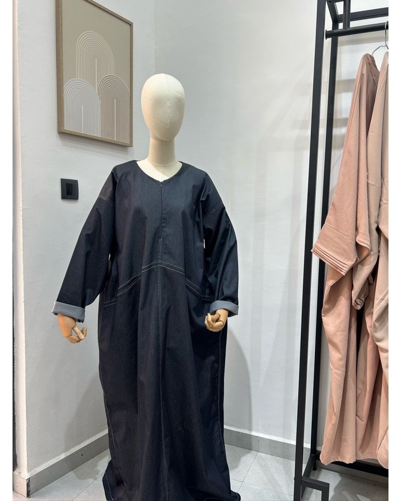 Abaya en jean