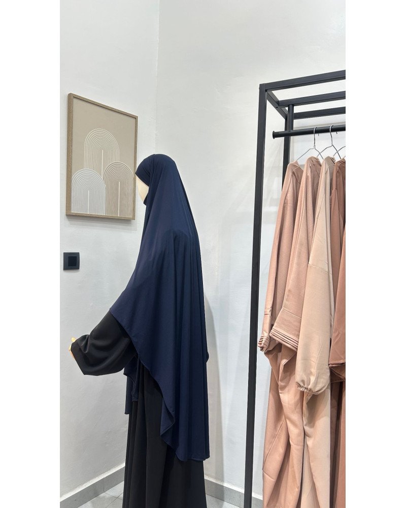 Maxi Khimar Jersey Premium - Rounded