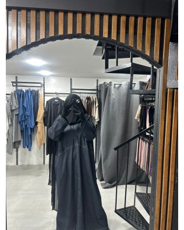 Abaya en jean 2