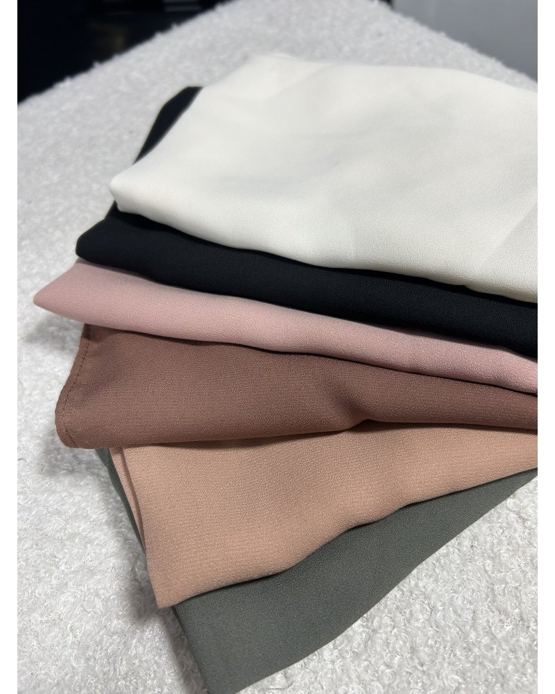 HALF NIQAB -crepe Georgette